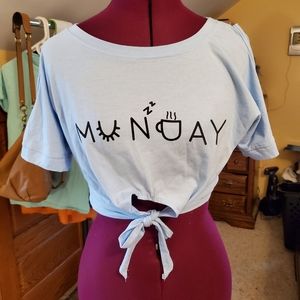 Sleepy Monday crop top